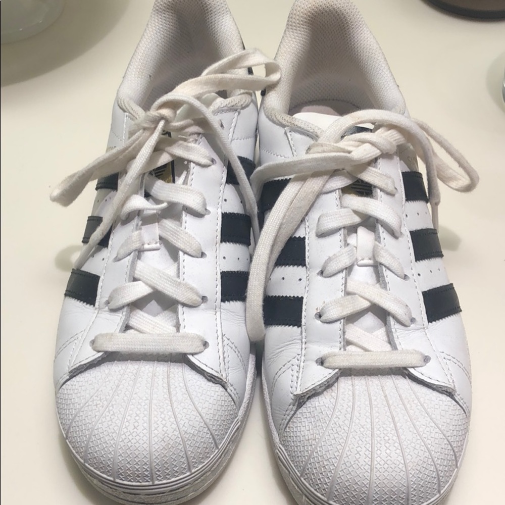 Lightly worn Adidas superstars
